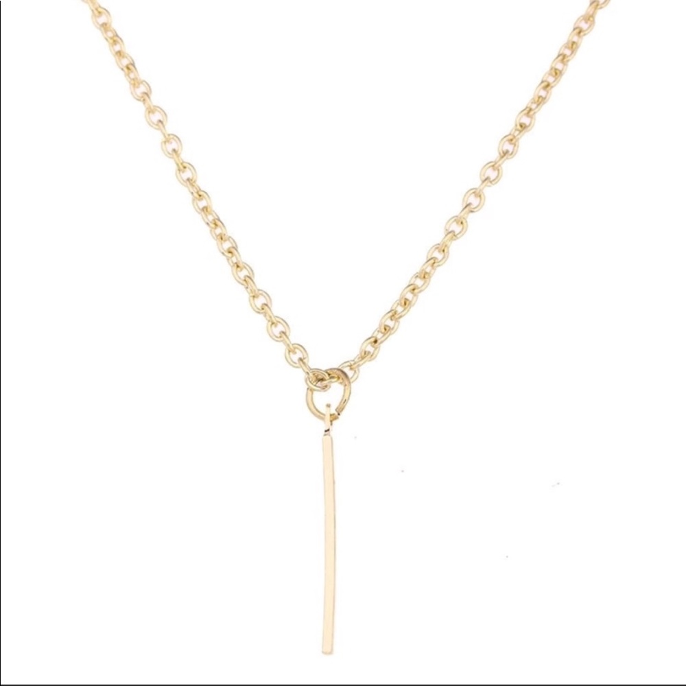 Dainty “Balance” Pendant Necklace - Picture 2 of 3